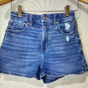 Denim Blue Women's Athletic Shorts
